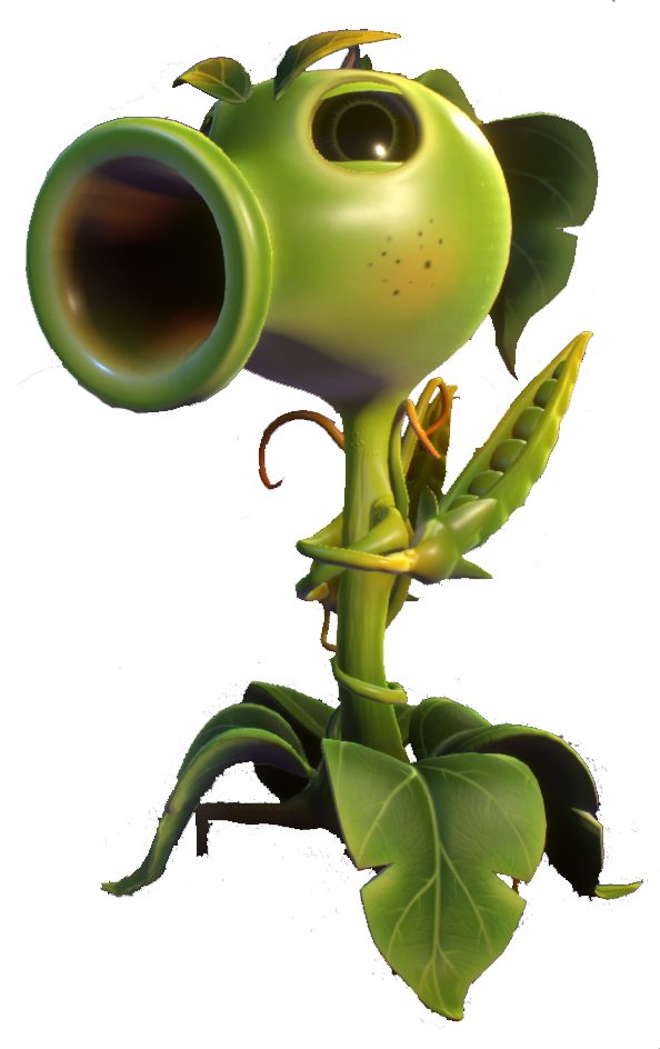 Peashooter (Garden warfare 2) with gatling mod