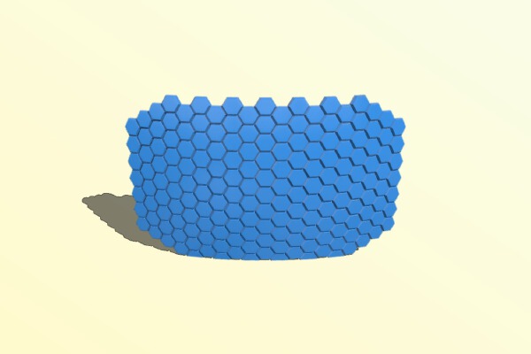 Medium-sized Arc optics Shield | 3d print model