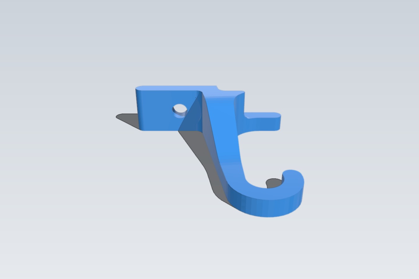 Ceiling hook for drywall anchors