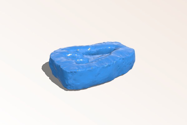 Footprint_Leaf Fossil (from Arthur) | 3d print model