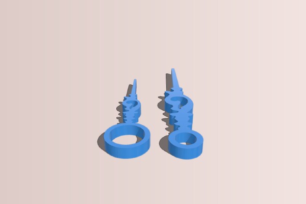 Clock Hands for Antique American Movement with 2 inch dial | 3d print model