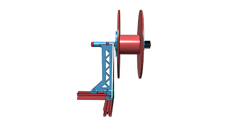 Corner Spool Holder | 3d print model