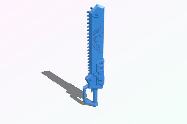 Sword of the space warrior | 3d print model