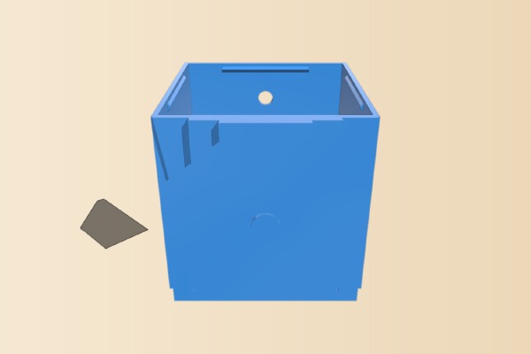 art deco ouya case | 3d print model