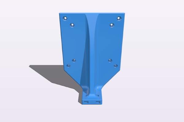 VESA mount HP monitor | 3d print model
