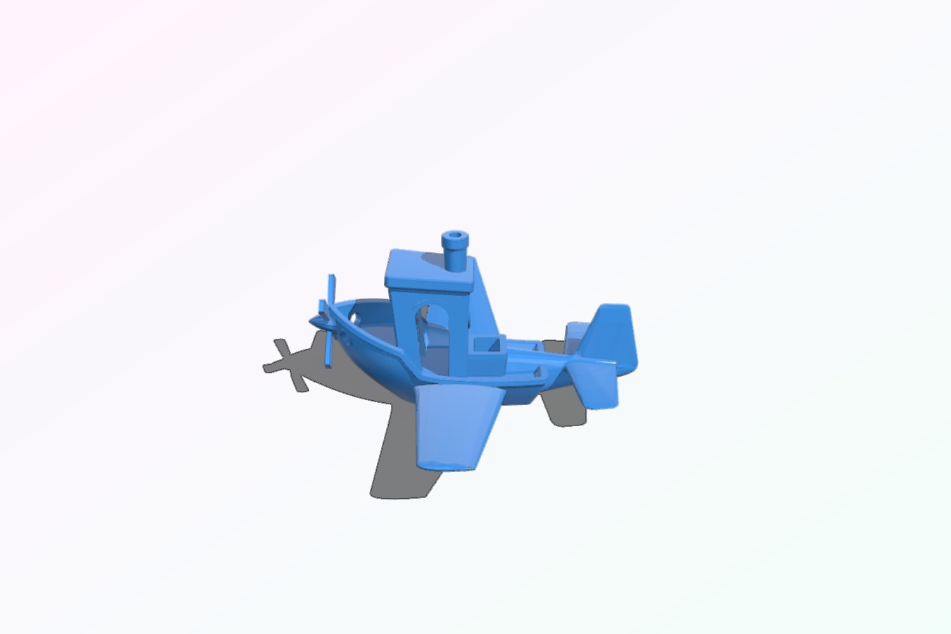 Flying Benchy