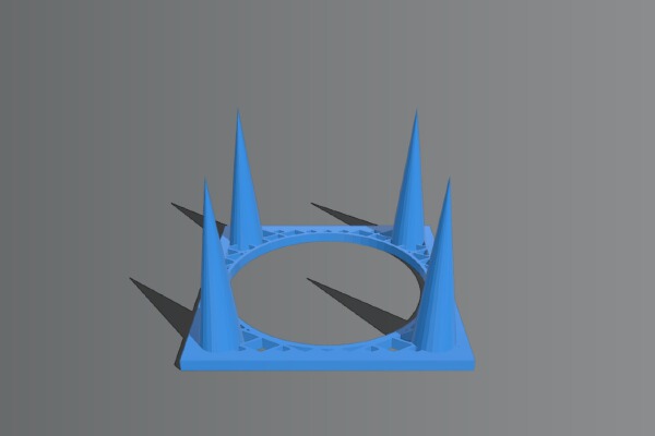Picnic festival glass holder | 3d print model