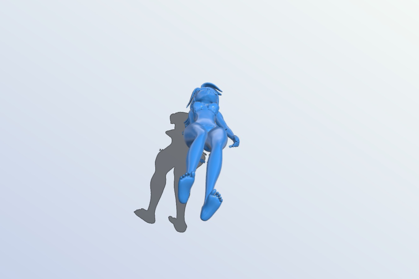 Female cartoon bikini