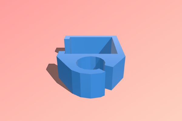 RigidBot Frame Clip | 3d print model