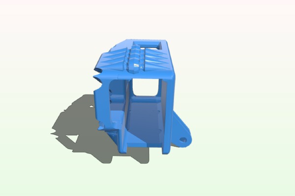 Rekon 5 GoPro Hero 5 6 7 Skull Mount | 3d print model