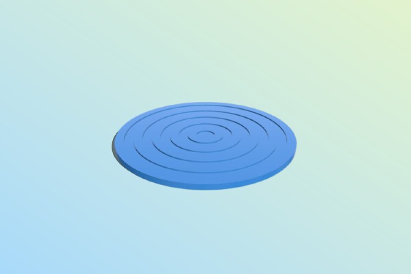 cuppad circled | 3d print model