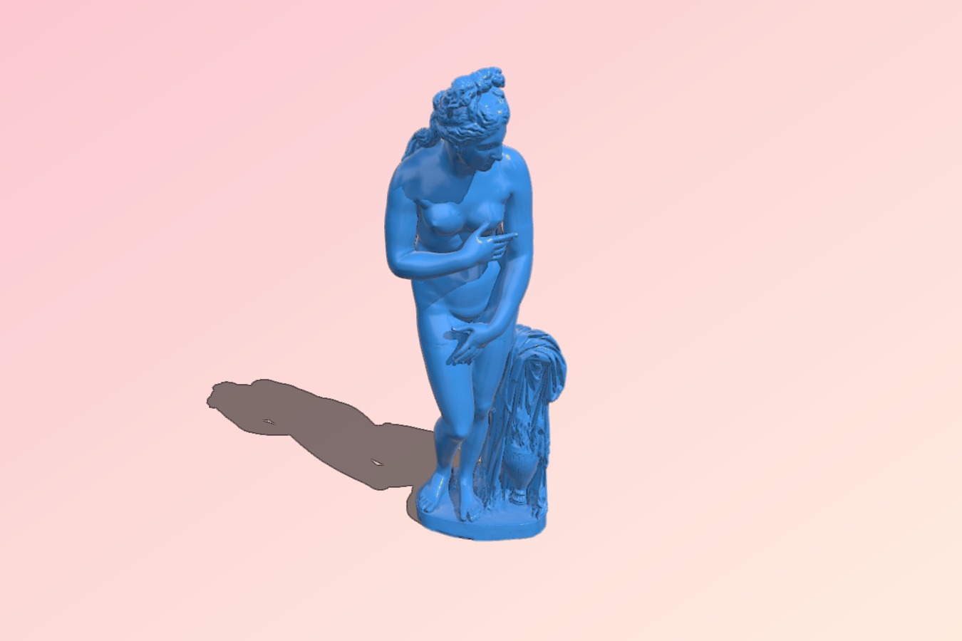 Famous statue Capitoline Venus