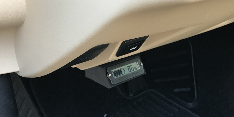 Car battery monitor | 3d print model