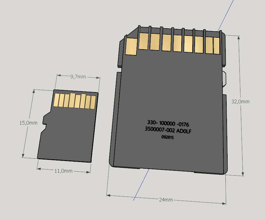 Kingston microSD + adapter