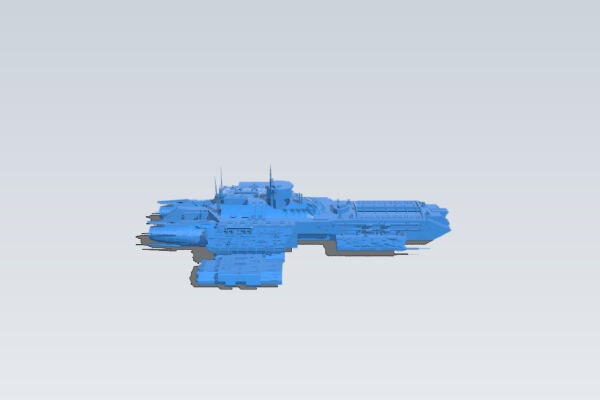 Ship icarus full | 3d print model