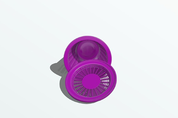 Basket not plastic material | 3d print model