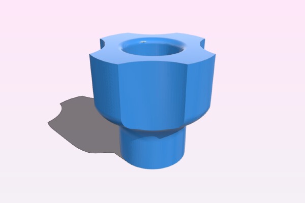 Molette serrage rapide | 3d print model