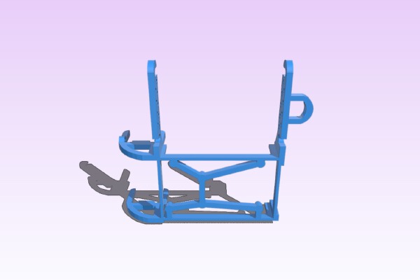 Arduino RAMPS 1.4 Prusa Support with fan | 3d print model