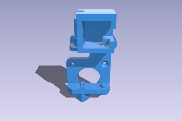 CR-10 S Bowden Drive with guide and filament sensing | 3d print model