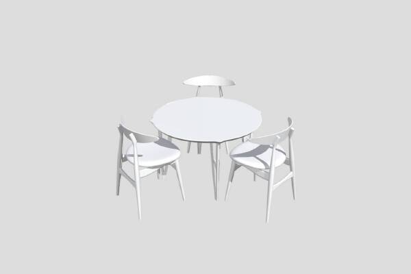 Table And Chairs | 3d print model