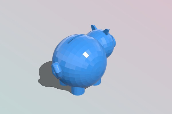 Piggy bank | 3d print model