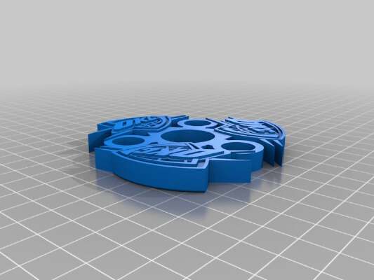 OKC Thunder Fidget Spinner - Wingnut2k | 3d print model