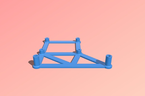 Another Anet A8 Mosfet Holder | 3d print model