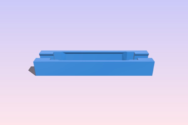 USB extension clip | 3d print model