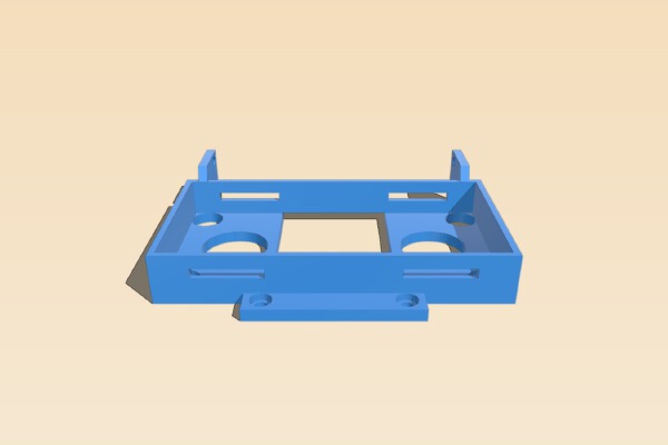 Bruder Truck Conversion Battery Tray 1_14 1_16 Tamiya | 3d print model