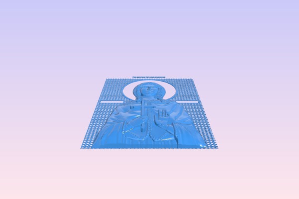 Symbol of catholicism | 3d print model