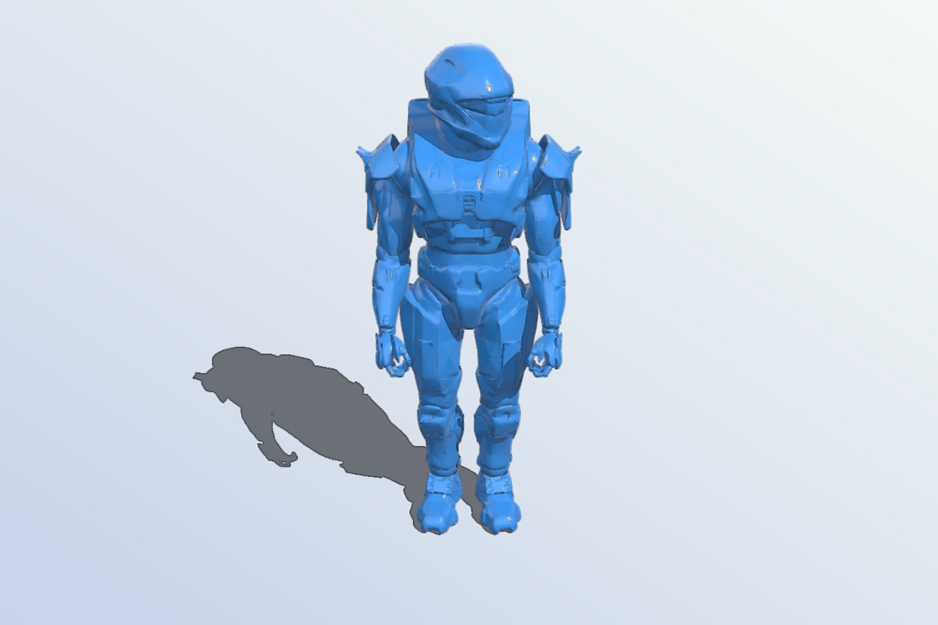 Halo Spartan High Poly