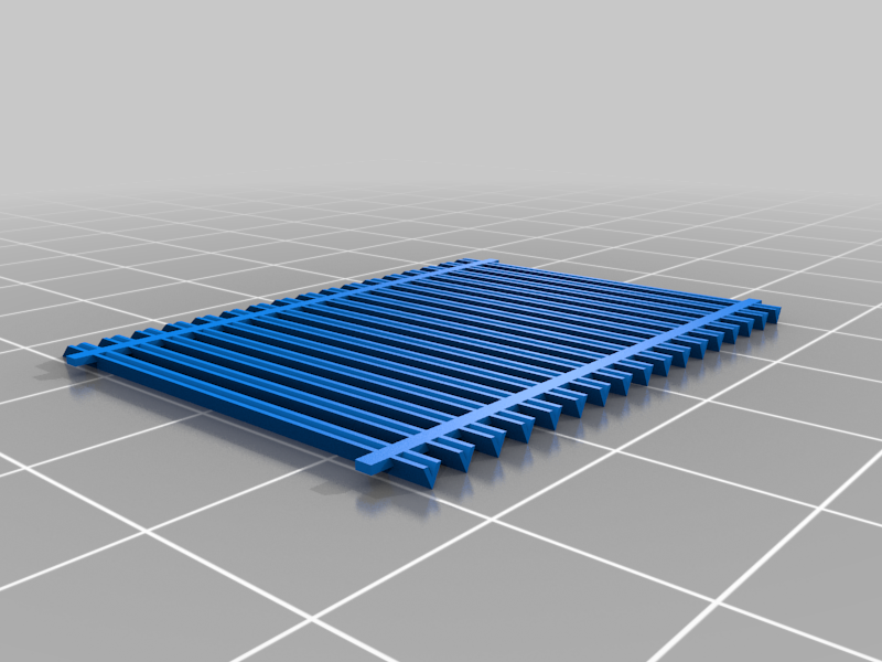 OO Gauge fence