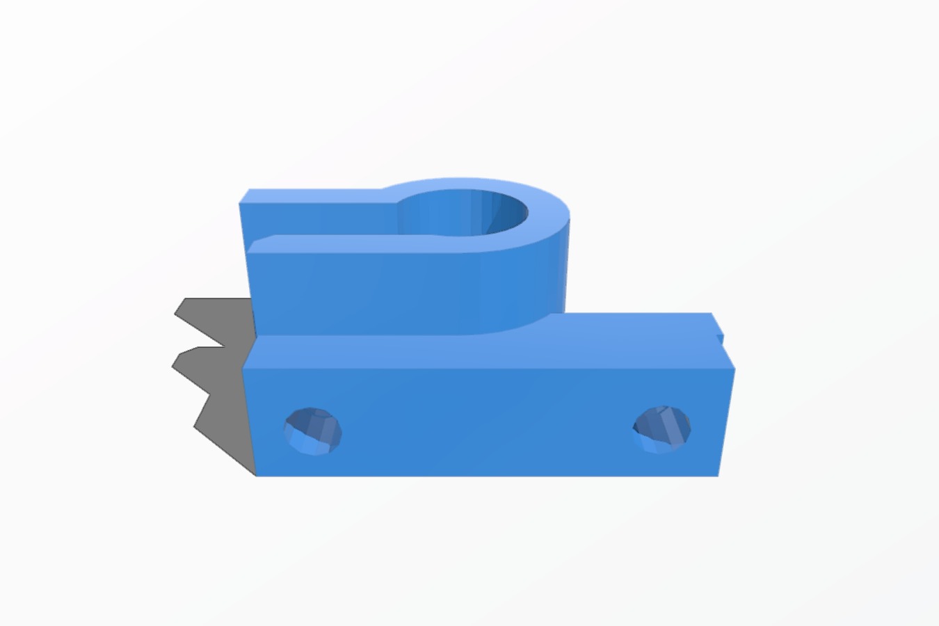 Portabee z-end-holder for mirrored switch