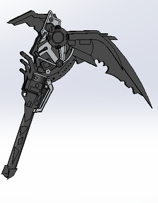 Cull Obsidian's Weapon | 3d print model