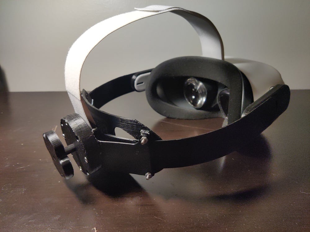 Oculus Elite Strap Alternative with Ratcheting Mechanism