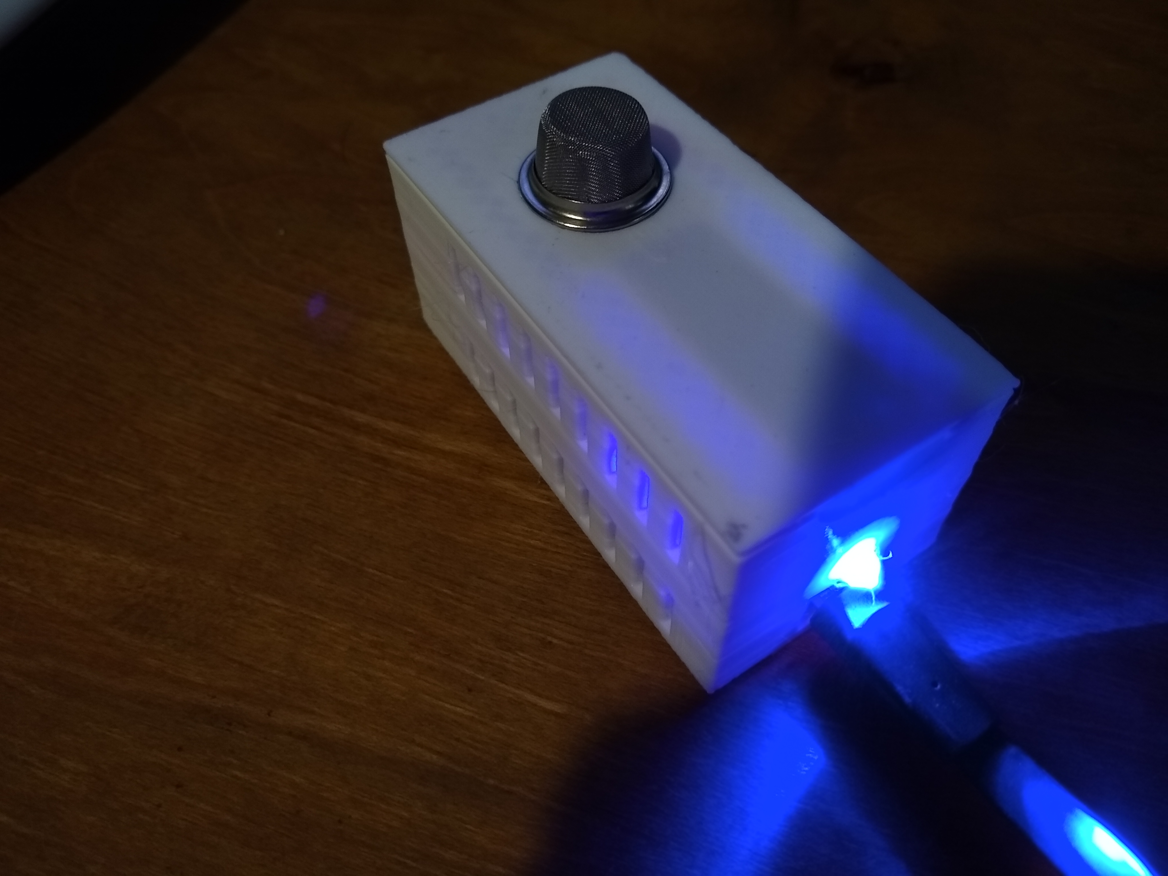 ESP 8266 wall mount radar motion & smoke sensor case