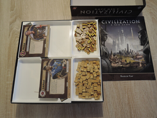 Sid Meier's Civilization: A New Dawn Box inset | 3d print model