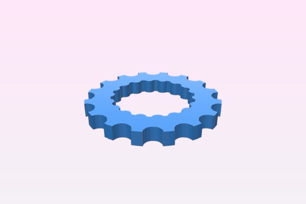 Bed Leveling Wheel Enlarging Ring - Artillery Sidewinder X1 | 3d print model