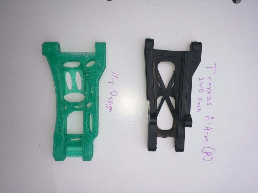 Traxxas Slash 2WD Part 2555 Modified Rear Suspension Arms