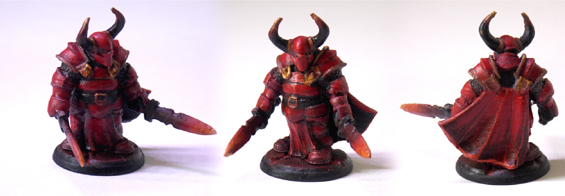 Chaos swordmaster (28mm) | 3d print model