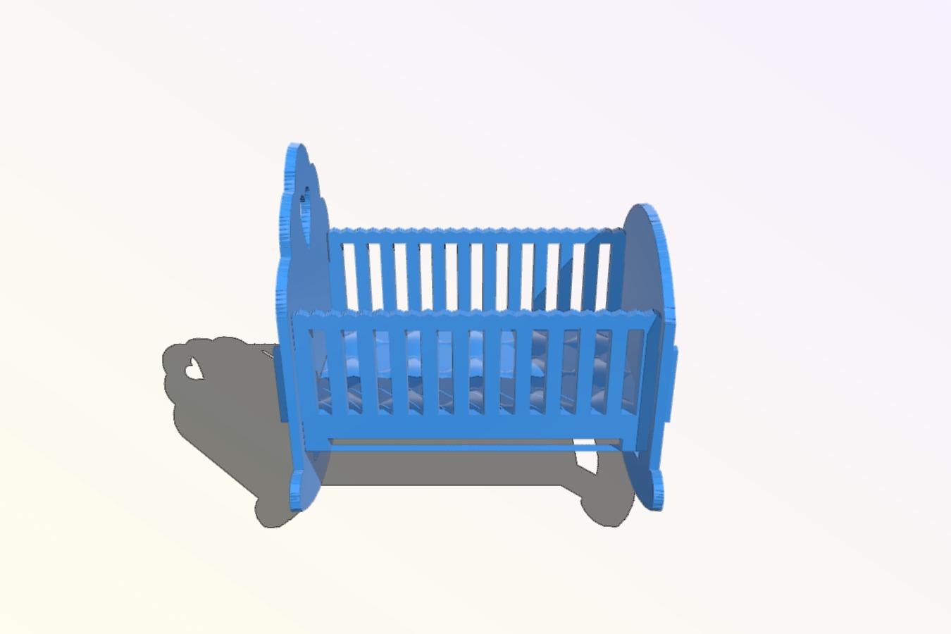 Cradle crib