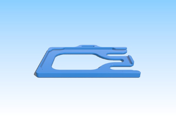 ID Card holder - horizontal | 3d print model