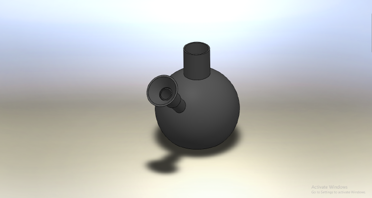 Simplistic Water Pipe (Bong) | WIP | 3d print model