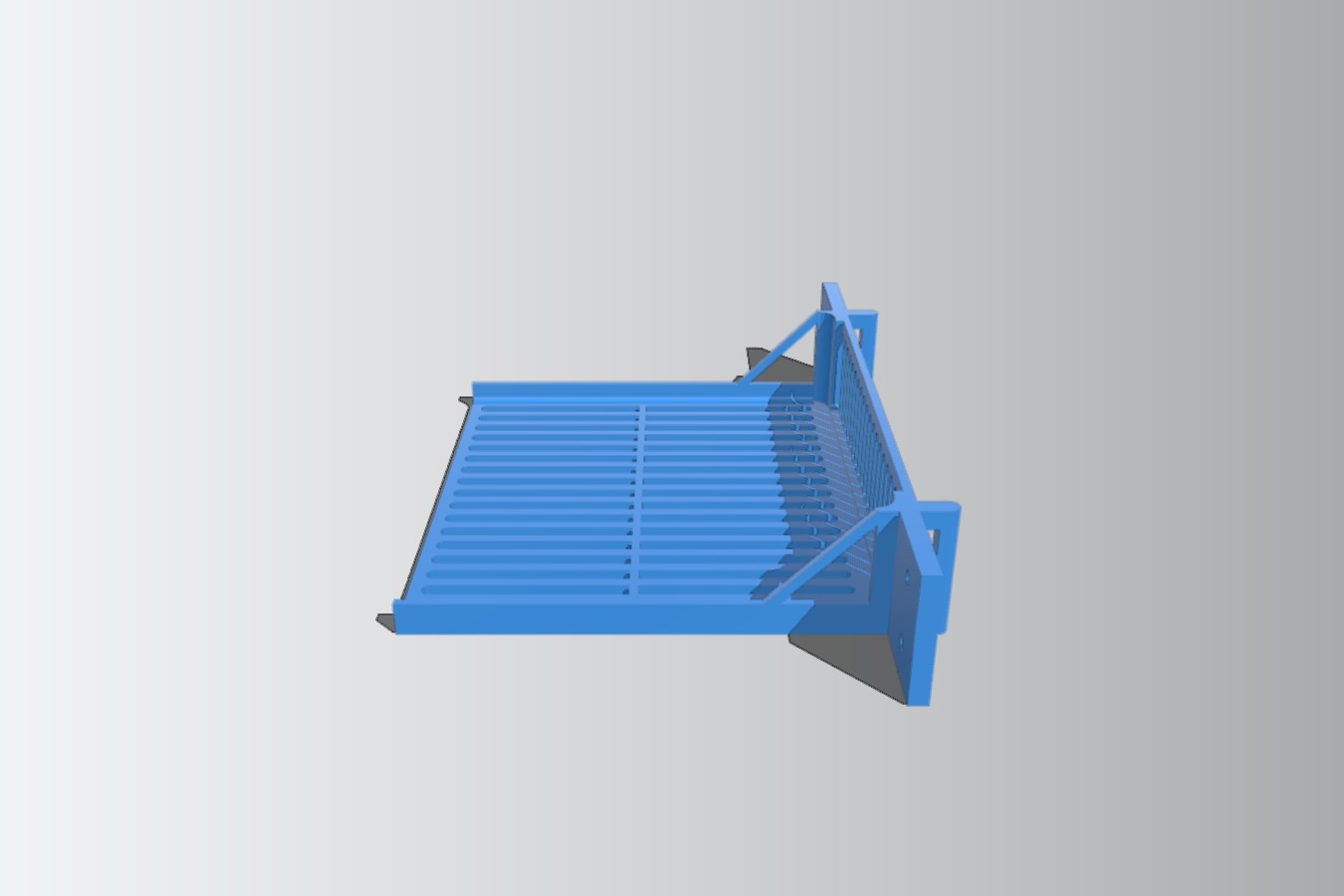 6 inch rack empty tray