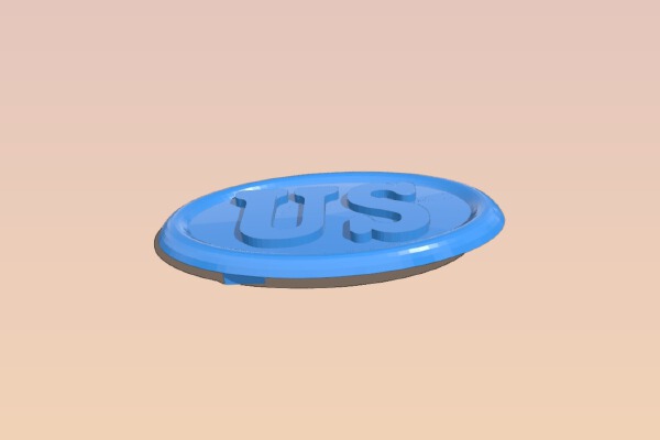 U.S Civil War soilders Belt Buckle | 3d print model