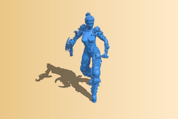Miss Irena | 3d print model