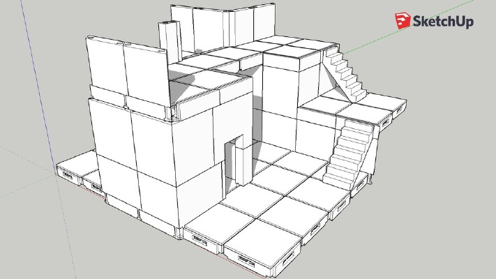 Modular Dungeon Tiles (WIP) | 3d print model