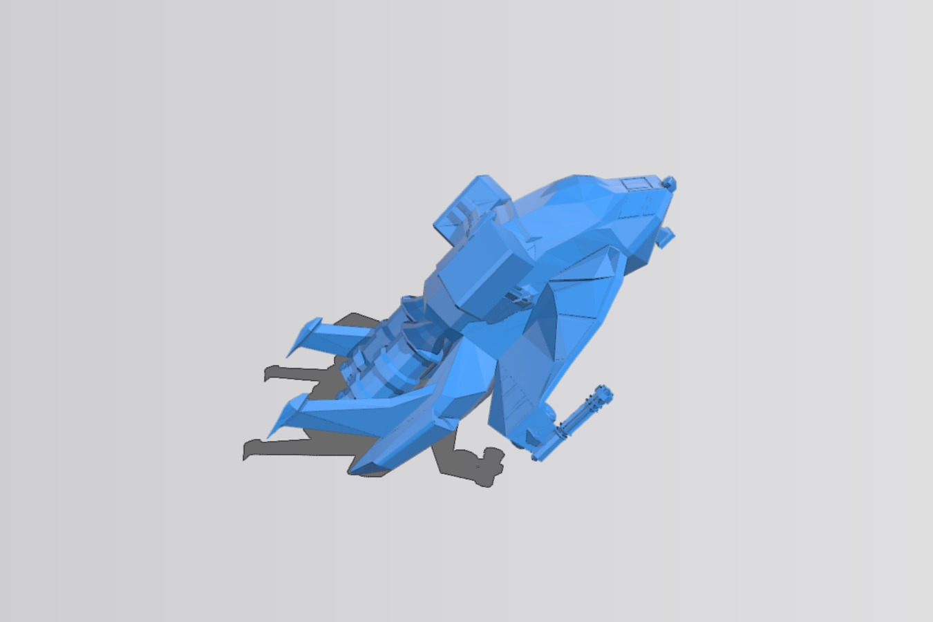 Battlestar galactica armored raptor