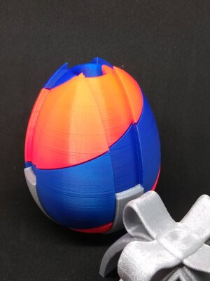 Wrapped Egg - Single Extruder | 3d print model