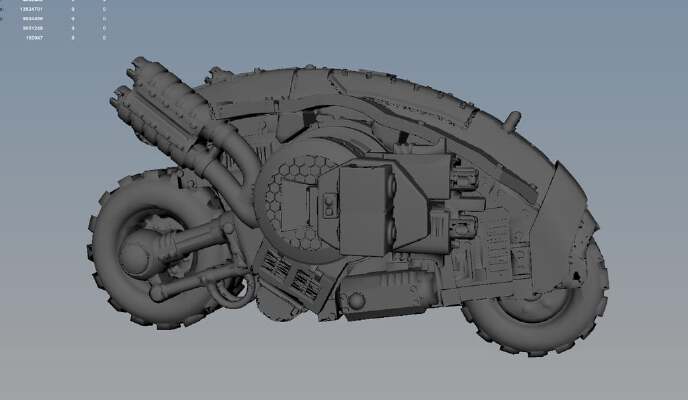 Dreadbike | 3d print model